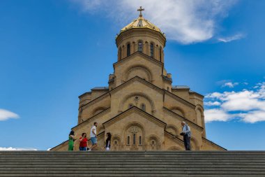 Tiflis, Gürcistan 'ın Kutsal Üçlü Katedrali