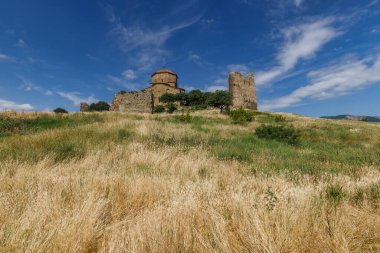 Jvari Manastırı, altıncı yüzyıl Gürcü Ortodoks Manastırı, Mtskheta, Gürcistan.