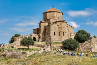 Jvari Manastırı, altıncı yüzyıl Gürcü Ortodoks Manastırı, Mtskheta, Gürcistan.