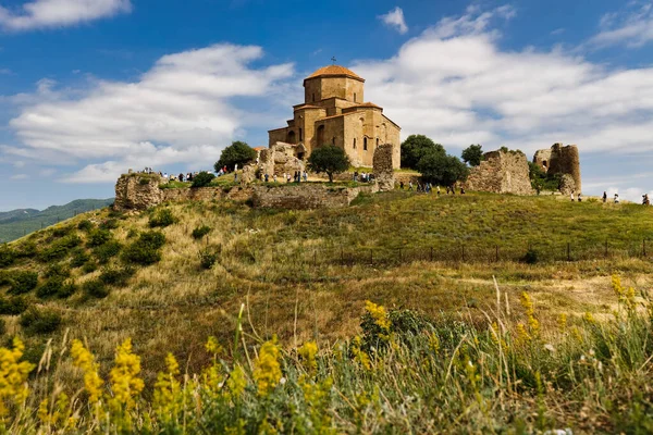 Jvari Manastırı, altıncı yüzyıl Gürcü Ortodoks Manastırı, Mtskheta, Gürcistan.