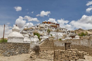 Thiksey Manastırı, Thiksey Gompa, Leh Ladakh, Jammu, Kaşmir, Hindistan