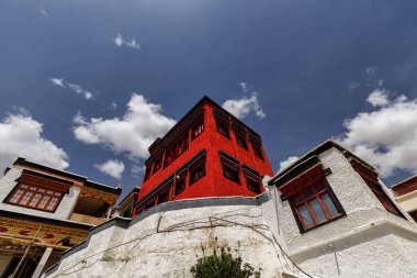 Thiksey Manastırı, Thiksey Gompa, Leh Ladakh, Jammu, Kaşmir, Hindistan, 19 Mayıs 2022