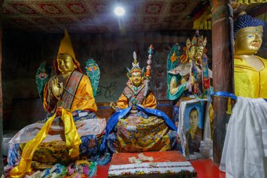 Thiksey Manastırı, Thiksey Gompa, Leh Ladakh, Jammu, Kaşmir, Hindistan, 19 Mayıs 2022