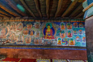 Thiksey Manastırı, Thiksey Gompa, Leh Ladakh, Jammu, Kaşmir, Hindistan, 19 Mayıs 2022