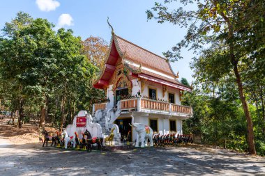 Wat Phra that Saen Hai, Saen Hai alt bölgesi, Wiang Haeng bölgesi Chiang Mai bölgesi, Tayland,