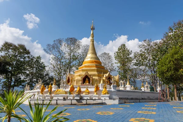 Wat Phra Saen Hai Saen Hai Subdistrict Wiang Haeng District — Fotografia de Stock