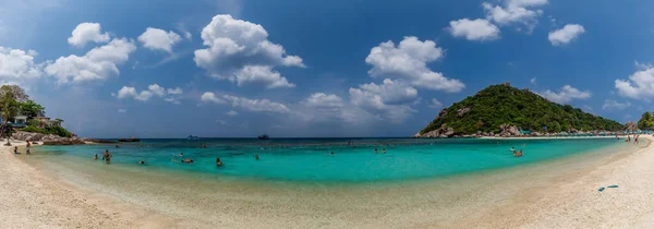 stock image Tropical paradise island,Nang Yuan island or Koh Nang Yuan Island of Koh Tao island ,Surat Thani,Thailand.