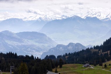 Grindelwald dağ köyü, Bernese Oberland, İsviçre.