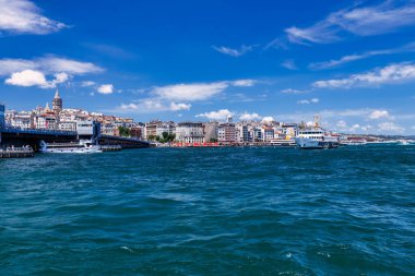 İstanbul, İstanbul ve Türkiye 'deki Boğaz' dan Galata Kulesi