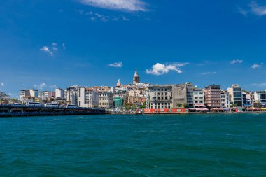 İstanbul, İstanbul ve Türkiye 'deki Boğaz' dan Galata Kulesi