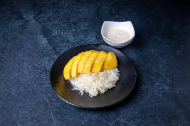 thai food-fried rice with lemon and coconut milk