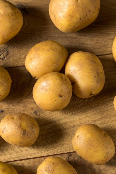 Homemade Raw Yellow Potatoes Bunch — Stock Photo, Image