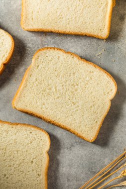 Organic Whole Wheat White Bread Cut into Slices