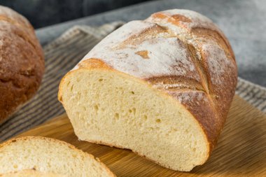 Homemade French White Bread Loaf Ready to Eat