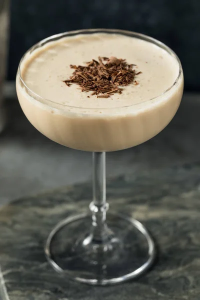 Boozy Frozen Mudslide Cocktail Met Koffie Wodka — Stockfoto