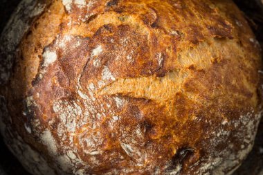 Geleneksel Diz Yok Köylü Ekmeği Yemeye Hazır