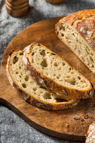 Tradisi Knead Petani Roti Siap Untuk Makan — Stok Foto
