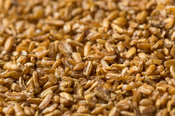 Рев Браун Органічна Бульгарна Пшениця Мисці — стокове фото