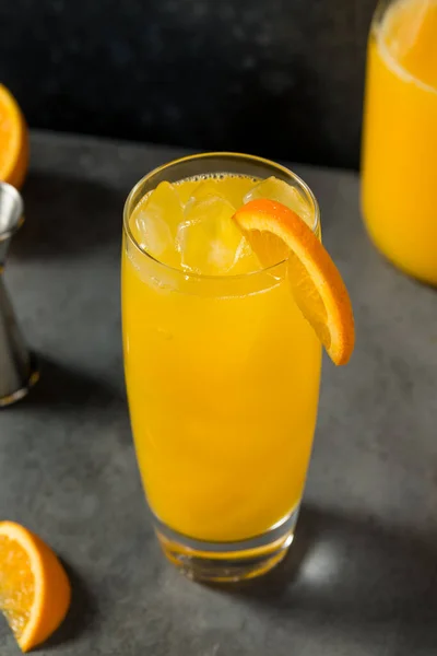 Cocktail Tournevis Boozy Cold Vodka Avec Jus Orange — Photo