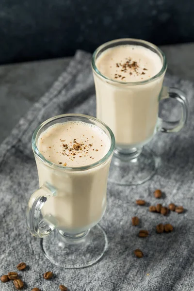 Frozen Boozy Irish Coffee Milkshake Avec Whisky Crème — Photo
