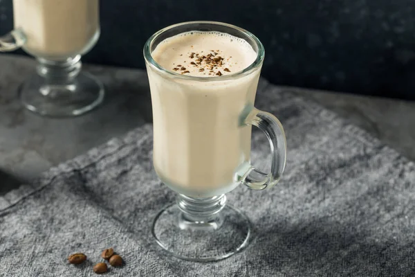 Frozen Boozy Irish Coffee Milkshake with Whiskey and Cream