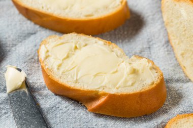 Ev yapımı Ekmek ve Tereyağı Yemeye Hazır