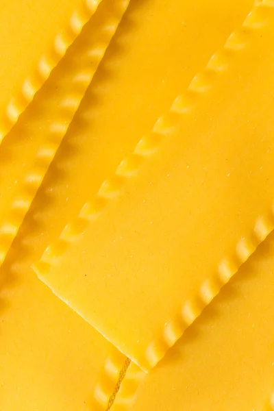 Tagliatelle Lasagne Biologiche Crude Pronte Cuocere — Foto Stock