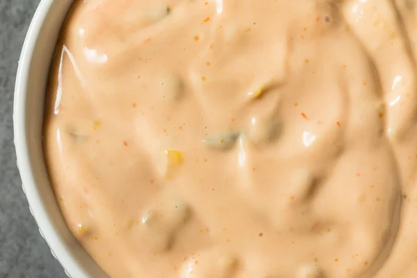 Hausgemachte Burger Special Sauce Mit Ketchup Und Mayo — Stockfoto