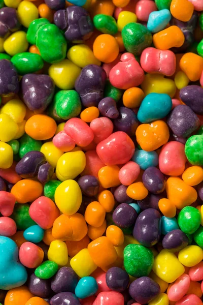 Sugary Sweet Rainbow Nerdy Candy Uma Tigela — Fotografia de Stock