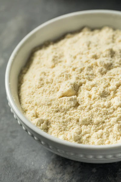 Organic Healthy Vanilla Whey Protein Powder Miarce — Zdjęcie stockowe