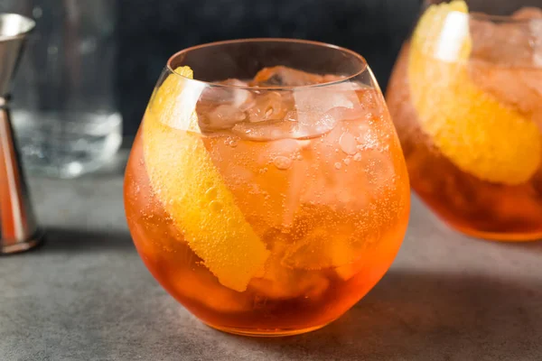 Koude Verfrissende Tequila Spritz Cocktail Met Prosecco — Stockfoto