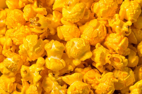 Homemade Cheesey Pop Corn Bowl — Stock Photo, Image