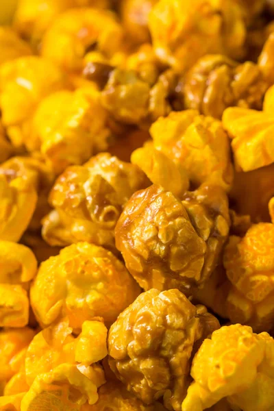 Hemlagad Chicago Popcorn Mix Med Karamell Och Ost Pop Corn — Stockfoto