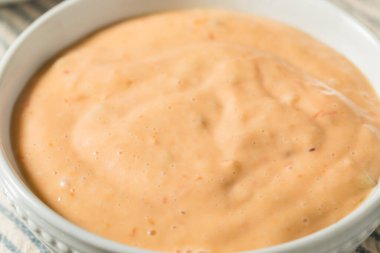 Homemade Russian Thousand Island Dressing with Tomato