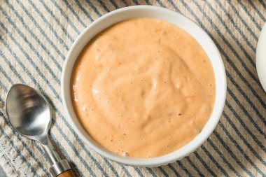 Homemade Russian Thousand Island Dressing with Tomato