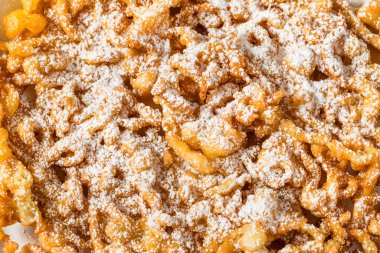 Fuardaki Tatlı Pudra Şekeri Huni Keki