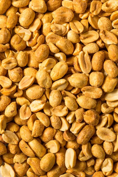 Geröstete Und Gesalzene Erdnüsse Einer Schüssel — Stockfoto