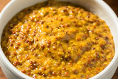 Organik Kahverengi Baharatlı Hardal Kasede