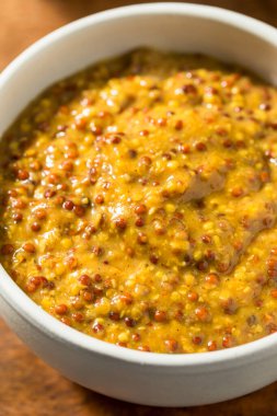 Organik Kahverengi Baharatlı Hardal Kasede