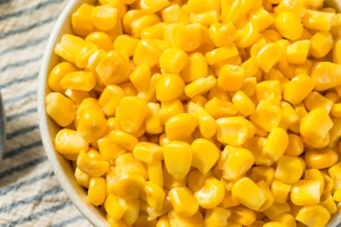 Sıcak Buharda pişmiş Organik Sarı Mısır Kabında Kernals