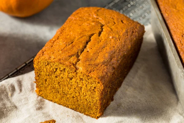 Homemade Sweet Pumpkin Bread Ready Eat — Stock Photo, Image