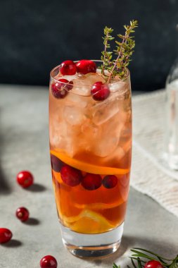 Ökseotu Kokteylinin altında Cin ile Ayyaş Noel Yabanmersini