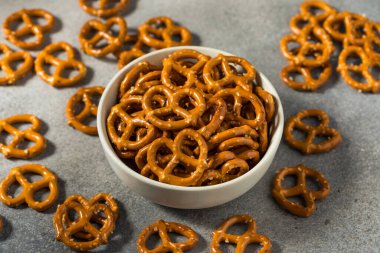 Organik Kuru Mini Kraker Kasesinde Kraker