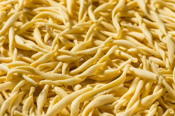 Trockene Paesani Cavatelli Pasta Aus Kontrolliert Biologischem Anbau — Stockfoto