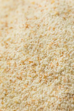 Raw Milled Wheat Farina Grain in in a Bowl