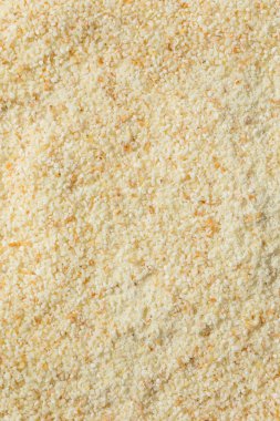 Raw Milled Wheat Farina Grain in in a Bowl