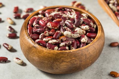 Kuru Organik Sığır Böbreği Kasedeki Fasulye