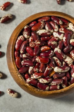 Kuru Organik Sığır Böbreği Kasedeki Fasulye