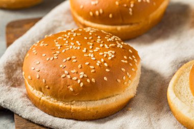 Klasik Susam Tohumu Hamburgeri.