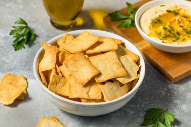 Deniz tuzu ve ev yapımı çıtır çerez.